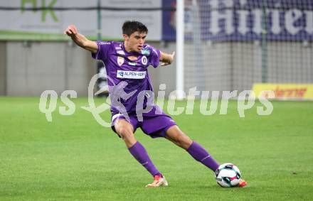 Fussball 2. Liga. SK Austria Klagenfurt gegen SK Sturm Graz II.  Aidan Liu  (Klagenfurt).  Klagenfurt, 24.10..2025.
Foto: Kuess
www.qspictures.net
---
pressefotos, pressefotografie, kuess, qs, qspictures, sport, bild, bilder, bilddatenbank