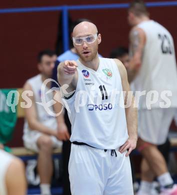 Basketball 2. Liga 2025/2026. Grunddurchgang 4. Runde.  KOS Celovec gegen Basketball Klub Rapid Wien.  Sead Mulalic (KOS),   Klagenfurt, am 25.10.2025.
Foto: Kuess
---
pressefotos, pressefotografie, kuess, qs, qspictures, sport, bild, bilder, bilddatenbank