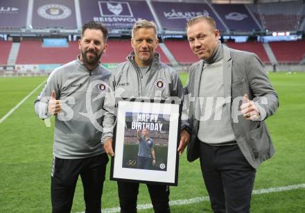 Sandro Zakany, Trainer Rolf Lander, Mario Brkljaca 
---
pressefotos, pressefotografie, kuess, qs, qspictures, sport, bild, bilder, bilddatenbank