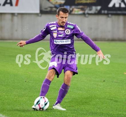 Fussball 2. Liga. SK Austria Klagenfurt gegen SK Sturm Graz II.  Michael Lang  (Klagenfurt).  Klagenfurt, 24.10..2025.
Foto: Kuess
www.qspictures.net
---
pressefotos, pressefotografie, kuess, qs, qspictures, sport, bild, bilder, bilddatenbank