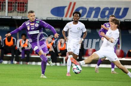 Fussball 2. Liga. SK Austria Klagenfurt gegen SK Sturm Graz II.  Marco Gantschnig  (Klagenfurt),   (Graz).  Klagenfurt, 24.10..2025.
Foto: Kuess
www.qspictures.net
---
pressefotos, pressefotografie, kuess, qs, qspictures, sport, bild, bilder, bilddatenbank