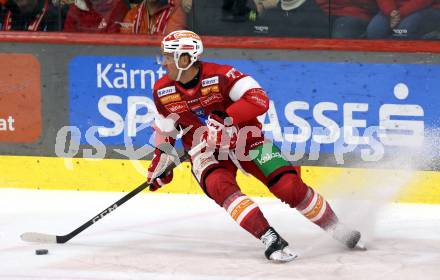 Eishockey ICE Bundesliga.  Winn2day ICE Hockey League. KAC gegen Olympia Ljubljana.  Mathias From  (KAC). Klagenfurt, am 26.10.2025.
Foto: Kuess
www.qspictures.net
---
pressefotos, pressefotografie, kuess, qs, qspictures, sport, bild, bilder, bilddatenbank
