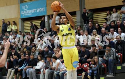 Basketball 2. Liga 2025/2026. Grunddurchgang 5. Runde.  Woerthersee Piraten gegen KOS Celovec. Marcus Holyfield  (Piraten),   Klagenfurt, am 1.11.2025.
Foto: Kuess
---
pressefotos, pressefotografie, kuess, qs, qspictures, sport, bild, bilder, bilddatenbank