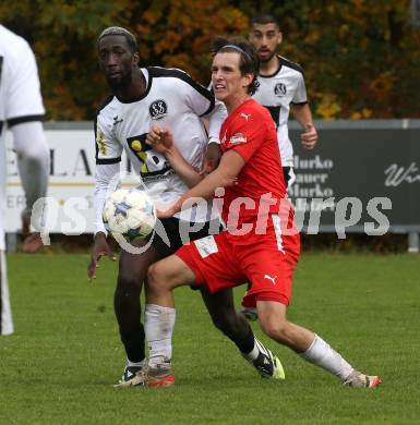 Fussball. Kaerntner Liga. KAC1909 gegen Spittal. Maximilian Walter Grochar  (KAC), Mohamadou Cassama  (Spittal).  Klagenfurt, am 2.11.2025.
Foto: Kuess
www.qspictures.net
---
pressefotos, pressefotografie, kuess, qs, qspictures, sport, bild, bilder, bilddatenbank