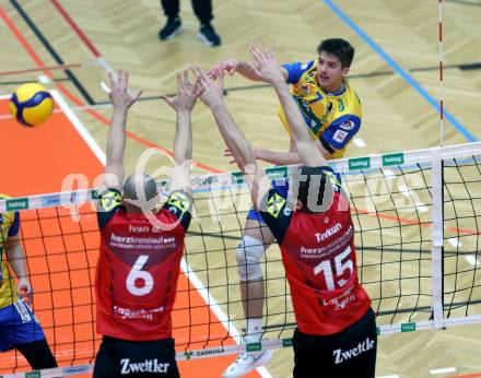 Volleyball Bundesliga. AVL. Austrian Volleyball League.   (Aich/Dob) gegen Waldviertel.  Zigurds Janis Licis  (Aich/Dob). Bleiburg, am 5.11.2025.
Foto: Kuess
www.qspictures.net
---
pressefotos, pressefotografie, kuess, qs, qspictures, sport, bild, bilder, bilddatenbank