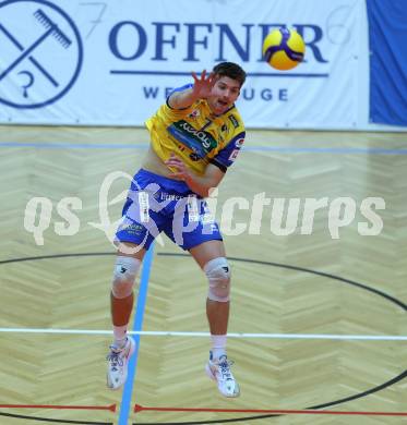 Volleyball Bundesliga. AVL. Austrian Volleyball League.   (Aich/Dob) gegen Waldviertel.  Zigurds Janis Licis (Aich/Dob). Bleiburg, am 5.11.2025.
Foto: Kuess
www.qspictures.net
---
pressefotos, pressefotografie, kuess, qs, qspictures, sport, bild, bilder, bilddatenbank