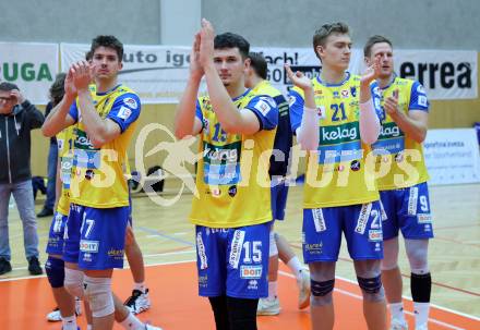Volleyball Bundesliga. AVL. Austrian Volleyball League.   (Aich/Dob) gegen Waldviertel.  Jubel (Aich/Dob). Bleiburg, am 5.11.2025.
Foto: Kuess
www.qspictures.net
---
pressefotos, pressefotografie, kuess, qs, qspictures, sport, bild, bilder, bilddatenbank