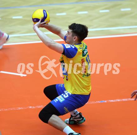 Volleyball Bundesliga. AVL. Austrian Volleyball League.   (Aich/Dob) gegen Waldviertel.  Armands Rokjans  (Aich/Dob). Bleiburg, am 5.11.2025.
Foto: Kuess
www.qspictures.net
---
pressefotos, pressefotografie, kuess, qs, qspictures, sport, bild, bilder, bilddatenbank