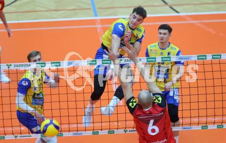 Volleyball Bundesliga. AVL. Austrian Volleyball League.   (Aich/Dob) gegen Waldviertel. Sebastian Sablatnig   (Aich/Dob). Bleiburg, am 5.11.2025.
Foto: Kuess
www.qspictures.net
---
pressefotos, pressefotografie, kuess, qs, qspictures, sport, bild, bilder, bilddatenbank