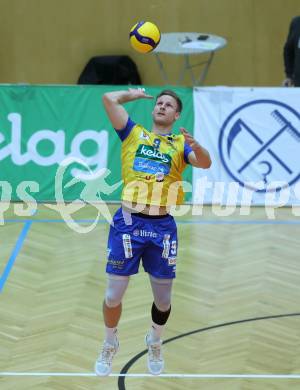 Volleyball Bundesliga. AVL. Austrian Volleyball League.   (Aich/Dob) gegen Waldviertel.  Nicolai Grabmueller  (Aich/Dob). Bleiburg, am 5.11.2025.
Foto: Kuess
www.qspictures.net
---
pressefotos, pressefotografie, kuess, qs, qspictures, sport, bild, bilder, bilddatenbank