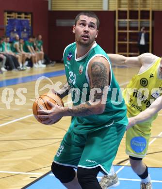 Basketball 2. Liga 2025/2026. Grunddurchgang 5. Runde.  Woerthersee Piraten gegen KOS Celovec.  Nikolas Susa    (KOS). Klagenfurt, am 1.11.2025.
Foto: Kuess
---
pressefotos, pressefotografie, kuess, qs, qspictures, sport, bild, bilder, bilddatenbank