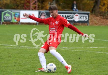 Fussball. Kaerntner Liga. KAC1909 gegen Spittal. Fabian Johannes Kordesch   (KAC).  Klagenfurt, am 2.11.2025.
Foto: Kuess
www.qspictures.net
---
pressefotos, pressefotografie, kuess, qs, qspictures, sport, bild, bilder, bilddatenbank