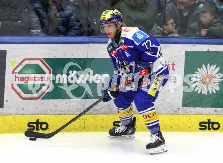 Eishockey ICE Bundesliga.  Winn2day ICE Hockey League. VSV gegen KAC.  John Hughes  (VSV). Villach am 14.11.2025.
Foto: Kuess
www.qspictures.net
---
pressefotos, pressefotografie, kuess, qs, qspictures, sport, bild, bilder, bilddatenbank
