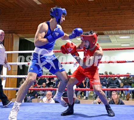 Boxen Kaerntner Meisterschaft. Oussifi Ali (AUT) (rot).. Klagenfurt, 15.11.2025.
Foto: Kuess
www.qspictures.net
---
pressefotos, pressefotografie, kuess, qs, qspictures, sport, bild, bilder, bilddatenbank