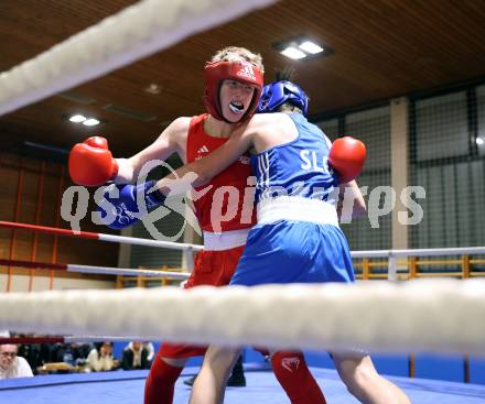 Boxen Kaerntner Meisterschaft. Nico Seebacher (AUT), Maik Stojnic (SLO). Klagenfurt, 15.11.2025.
Foto: Kuess
www.qspictures.net
---
pressefotos, pressefotografie, kuess, qs, qspictures, sport, bild, bilder, bilddatenbank