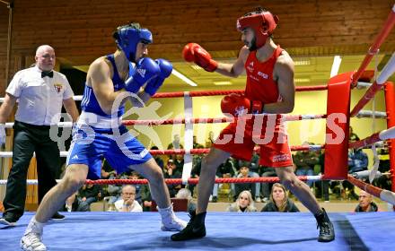 Boxen Kaerntner Meisterschaft. Oussifi Ali (AUT) (rot).. Klagenfurt, 15.11.2025.
Foto: Kuess
www.qspictures.net
---
pressefotos, pressefotografie, kuess, qs, qspictures, sport, bild, bilder, bilddatenbank