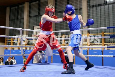 Boxen Kaerntner Meisterschaft. Nico Seebacher (AUT), Maik Stojnic (SLO). Klagenfurt, 15.11.2025.
Foto: Kuess
www.qspictures.net
---
pressefotos, pressefotografie, kuess, qs, qspictures, sport, bild, bilder, bilddatenbank
