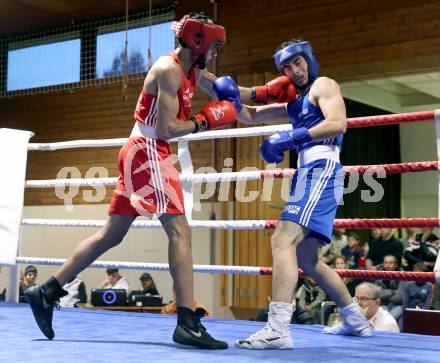 Boxen Kaerntner Meisterschaft. Oussifi Ali (AUT) (rot).. Klagenfurt, 15.11.2025.
Foto: Kuess
www.qspictures.net
---
pressefotos, pressefotografie, kuess, qs, qspictures, sport, bild, bilder, bilddatenbank