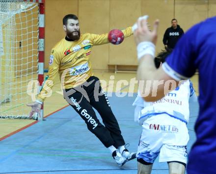 Handball Bundesliga. HLA. SC Ferlach gegen Linz. Michal Martin Konecny  (SCF),  (Linz).  Ferlach, am 22.11.2025.
Foto: Kuess
www.qspictures.net
---
pressefotos, pressefotografie, kuess, qs, qspictures, sport, bild, bilder, bilddatenbank