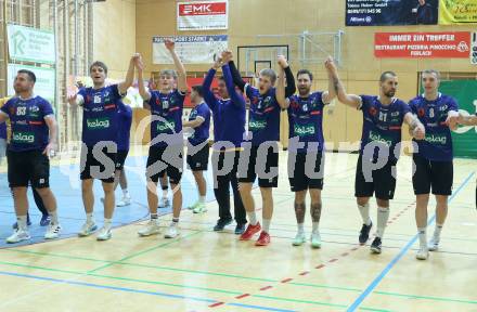 Handball Bundesliga. HLA. SC Ferlach gegen Linz. Jubel (SCF).  Ferlach, am 22.11.2025.
Foto: Kuess
www.qspictures.net
---
pressefotos, pressefotografie, kuess, qs, qspictures, sport, bild, bilder, bilddatenbank