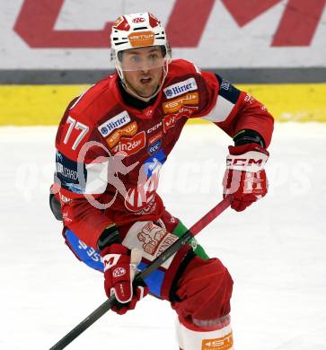 Eishockey ICE Bundesliga.  Winn2day ICE Hockey League. KAC gegen Vienna Capitals.  Mathias From  (KAC). Klagenfurt am 21.11.2025.
Foto: Kuess
www.qspictures.net
---
pressefotos, pressefotografie, kuess, qs, qspictures, sport, bild, bilder, bilddatenbank