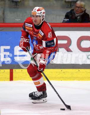 Eishockey ICE Bundesliga.  Winn2day ICE Hockey League. KAC gegen Vienna Capitals. Jesper Jensen Aabo   (KAC). Klagenfurt am 21.11.2025.
Foto: Kuess
www.qspictures.net
---
pressefotos, pressefotografie, kuess, qs, qspictures, sport, bild, bilder, bilddatenbank