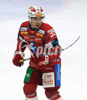 Eishockey ICE Bundesliga.  Winn2day ICE Hockey League. KAC gegen Vienna Capitals.  Filip Simovic  (KAC). Klagenfurt am 21.11.2025.
Foto: Kuess
www.qspictures.net
---
pressefotos, pressefotografie, kuess, qs, qspictures, sport, bild, bilder, bilddatenbank
