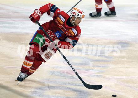 Eishockey ICE Bundesliga.  Winn2day ICE Hockey League. KAC gegen Vienna Capitals.  Simeon Schwinger  (KAC). Klagenfurt am 21.11.2025.
Foto: Kuess
www.qspictures.net
---
pressefotos, pressefotografie, kuess, qs, qspictures, sport, bild, bilder, bilddatenbank