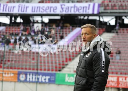 Fussball 2. Liga. SK Austria Klagenfurt gegen Amstetten.  Trainer Rolf Landerl (Klagenfurt).  Klagenfurt, 22.11..2025.
Foto: Kuess
www.qspictures.net
---
pressefotos, pressefotografie, kuess, qs, qspictures, sport, bild, bilder, bilddatenbank