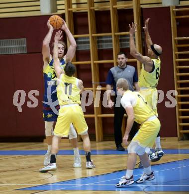 Basketball Austria CUP 2025/26 AF. Woerthersee Piraten gegen UBSC Graz. Andreas Nuck, Shawn L. Ray  (Piraten),  Nicholas Lynch (Graz). Klagenfurt, am 22.11.2025.
Foto: Kuess
---
pressefotos, pressefotografie, kuess, qs, qspictures, sport, bild, bilder, bilddatenbank