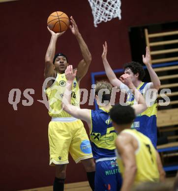 Basketball Austria CUP 2025/26 AF. Woerthersee Piraten gegen UBSC Graz.  Shawn L. Ray  (Piraten),  Klagenfurt, am 22.11.2025.
Foto: Kuess
---
pressefotos, pressefotografie, kuess, qs, qspictures, sport, bild, bilder, bilddatenbank