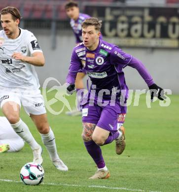 Fussball 2. Liga. SK Austria Klagenfurt gegen Amstetten.  Nik Marinsek  (Klagenfurt).  Klagenfurt, 22.11..2025.
Foto: Kuess
www.qspictures.net
---
pressefotos, pressefotografie, kuess, qs, qspictures, sport, bild, bilder, bilddatenbank