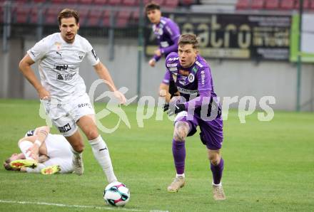 Fussball 2. Liga. SK Austria Klagenfurt gegen Amstetten.  Nik Marinsek  (Klagenfurt),   (Amstetten).  Klagenfurt, 22.11..2025.
Foto: Kuess
www.qspictures.net
---
pressefotos, pressefotografie, kuess, qs, qspictures, sport, bild, bilder, bilddatenbank