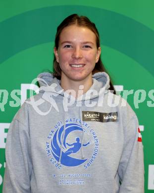 Kaernten Sport. Sportlermeeting.  Wasserschi. Wasserski. Katharina Hafner.    Klagenfurt, am 1.12.2025.
Foto: Kuess
www.qspictures.net
---
pressefotos, pressefotografie, kuess, qs, qspictures, sport, bild, bilder, bilddatenbank