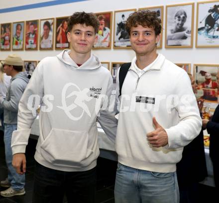 Kaernten Sport. Sportlermeeting. Erik Kolev (Beachvolleyball), Michael Klemen (Beachvolleyball). Klagenfurt, am 1.12.2025.
Foto: Kuess
www.qspictures.net
---
pressefotos, pressefotografie, kuess, qs, qspictures, sport, bild, bilder, bilddatenbank