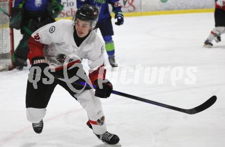 Eishockey. Laenderspiel U20 Oesterreich gegen Slowenien.  Kevin Mandl (AUT).  Ferlach, am 3.12.2025.
Foto: Kuess
www.qspictures.net
---
pressefotos, pressefotografie, kuess, qs, qspictures, sport, bild, bilder, bilddatenbank