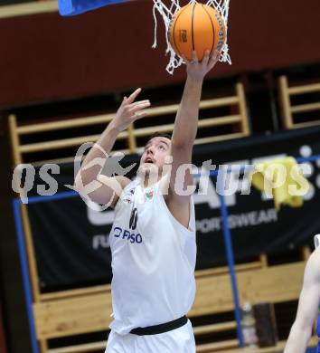 Basketball 2. Liga 2025/2026. Grunddurchgang 9. Runde.  KOS gegen Kufstein Towers.  Veljko Dena (KOS),  Klagenfurt, am 8.12.2025.
Foto: Kuess
---
pressefotos, pressefotografie, kuess, qs, qspictures, sport, bild, bilder, bilddatenbank