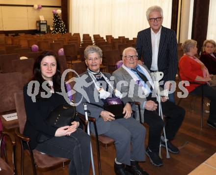 Fussball. Buchpraesentation 105 Jahre SK Austria Klagenfurt.  Hans Isopp, Kurt Widmann.   Klagenfurt, am 10.12.2025.
Foto: Kuess
www.qspictures.net
---
pressefotos, pressefotografie, kuess, qs, qspictures, sport, bild, bilder, bilddatenbank