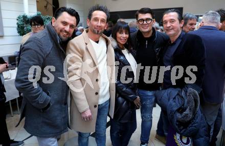 Fussball. Buchpraesentation 105 Jahre SK Austria Klagenfurt.  Matthias Dollinger, Almedin Hota.    Klagenfurt, am 10.12.2025.
Foto: Kuess
www.qspictures.net
---
pressefotos, pressefotografie, kuess, qs, qspictures, sport, bild, bilder, bilddatenbank
