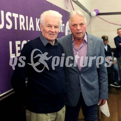 Fussball. Buchpraesentation 105 Jahre SK Austria Klagenfurt.  Alois Jagodic, Friedrich Koncilia.   Klagenfurt, am 10.12.2025.
Foto: Kuess
www.qspictures.net
---
pressefotos, pressefotografie, kuess, qs, qspictures, sport, bild, bilder, bilddatenbank
