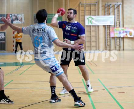 Handball Bundesliga. HLA. SC Ferlach gegen HSG Xentis Lipizzanerheimat.  Blaz Nosan (SCF) Ferlach, am 13.12.2025.
Foto: Kuess
www.qspictures.net

---
pressefotos, pressefotografie, kuess, qs, qspictures, sport, bild, bilder, bilddatenbank