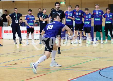 Handball Bundesliga. HLA. SC Ferlach gegen HSG Xentis Lipizzanerheimat. Toni Perkusic  (SCF) Ferlach, am 13.12.2025.
Foto: Kuess
www.qspictures.net

---
pressefotos, pressefotografie, kuess, qs, qspictures, sport, bild, bilder, bilddatenbank