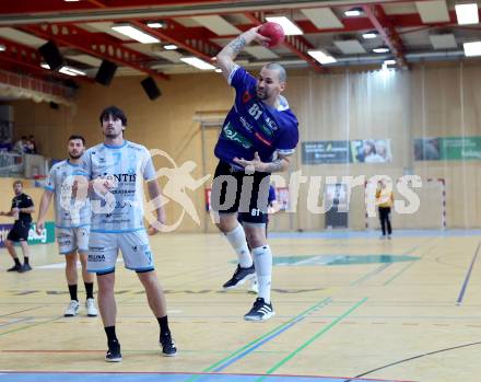 Handball Bundesliga. HLA. SC Ferlach gegen HSG Xentis Lipizzanerheimat.  Adrian Milicevic (SCF) Ferlach, am 13.12.2025.
Foto: Kuess
www.qspictures.net

---
pressefotos, pressefotografie, kuess, qs, qspictures, sport, bild, bilder, bilddatenbank