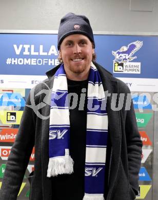 Eishockey ICE Bundesliga.  Winn2day ICE Hockey League. VSV gegen EC Red Bull Salzburg.   Brett Richie  (VSV). Villach am 12.12.2025.
Foto: Kuess
www.qspictures.net
---
pressefotos, pressefotografie, kuess, qs, qspictures, sport, bild, bilder, bilddatenbank