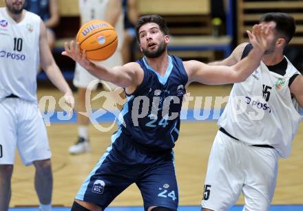Basketball 2. Liga 2025/2026. Grunddurchgang 11. Runde.  KOS Celovec gegen Vienna Timberwolves. Kerim Dragolj  (Vienna). Klagenfurt, am 20.12.2025.
Foto: Kuess
---
pressefotos, pressefotografie, kuess, qs, qspictures, sport, bild, bilder, bilddatenbank
