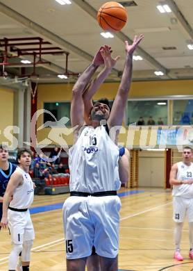 Basketball 2. Liga 2025/2026. Grunddurchgang 11. Runde.  KOS Celovec gegen Vienna Timberwolves. Marin Sliskovic  (KOS),  Klagenfurt, am 20.12.2025.
Foto: Kuess
---
pressefotos, pressefotografie, kuess, qs, qspictures, sport, bild, bilder, bilddatenbank