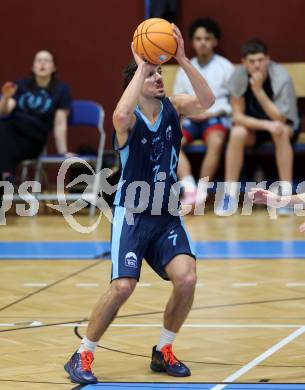 Basketball 2. Liga 2025/2026. Grunddurchgang 11. Runde.  KOS Celovec gegen Vienna Timberwolves.  Armin Karian (Vienna). Klagenfurt, am 20.12.2025.
Foto: Kuess
---
pressefotos, pressefotografie, kuess, qs, qspictures, sport, bild, bilder, bilddatenbank