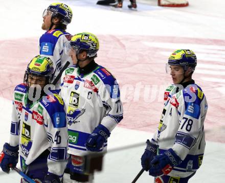 Eishockey ICE Bundesliga.  Winn2day ICE Hockey League. KAC gegen VSV. Paul Sintschnig, Philipp Lindner, Felix Maxa  (VSV). Klagenfurt, am 27.12.2025.
Foto: Kuess
www.qspictures.net
---
pressefotos, pressefotografie, kuess, qs, qspictures, sport, bild, bilder, bilddatenbank