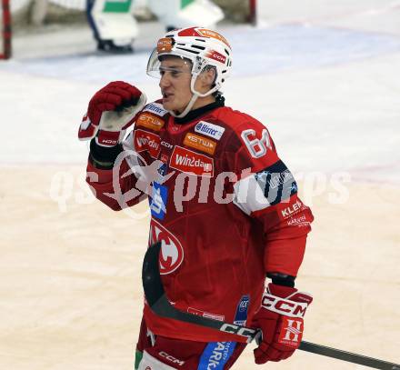 Eishockey ICE Bundesliga.  Winn2day ICE Hockey League. KAC gegen VSV.  Torjubel Maximilian Preiml (KAC). Klagenfurt, am 27.12.2025.
Foto: Kuess
www.qspictures.net
---
pressefotos, pressefotografie, kuess, qs, qspictures, sport, bild, bilder, bilddatenbank