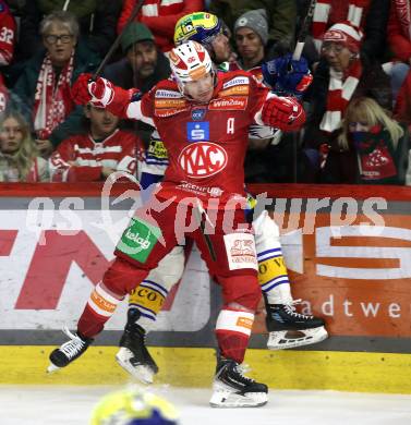 Eishockey ICE Bundesliga.  Winn2day ICE Hockey League. KAC gegen VSV.  Matt Fraser (KAC),  Thomas Vallant  (VSV). Klagenfurt, am 27.12.2025.
Foto: Kuess
www.qspictures.net
---
pressefotos, pressefotografie, kuess, qs, qspictures, sport, bild, bilder, bilddatenbank